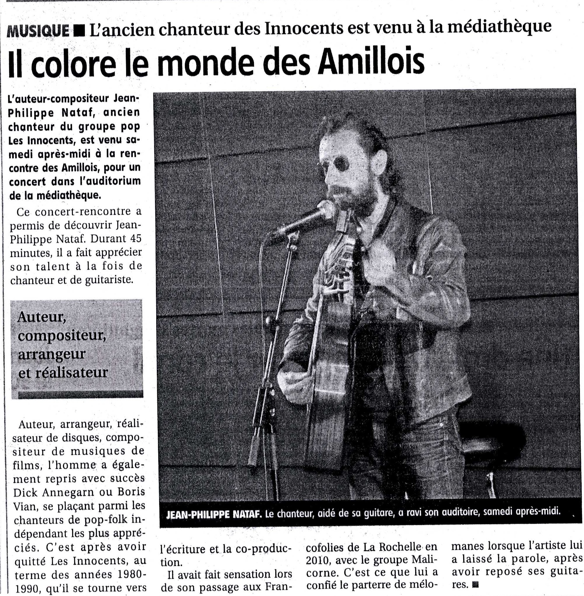 JP Nataf Il est passé par ici... Association 45 Tour